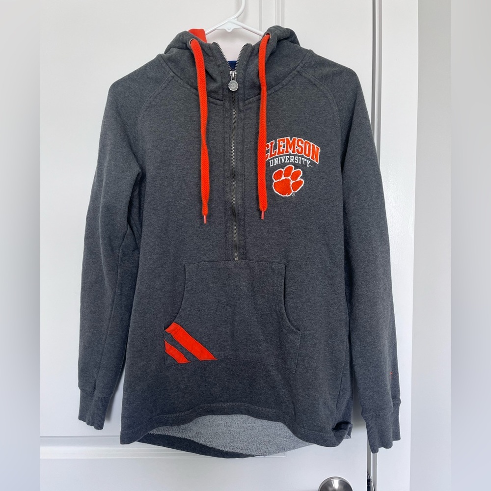 Champion Clemson half-zip hoodie